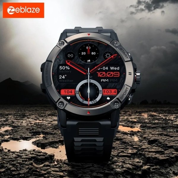 Zeblaze ARES 3 Rugged Bluetooth Calling Smart Watch price in bangladesh